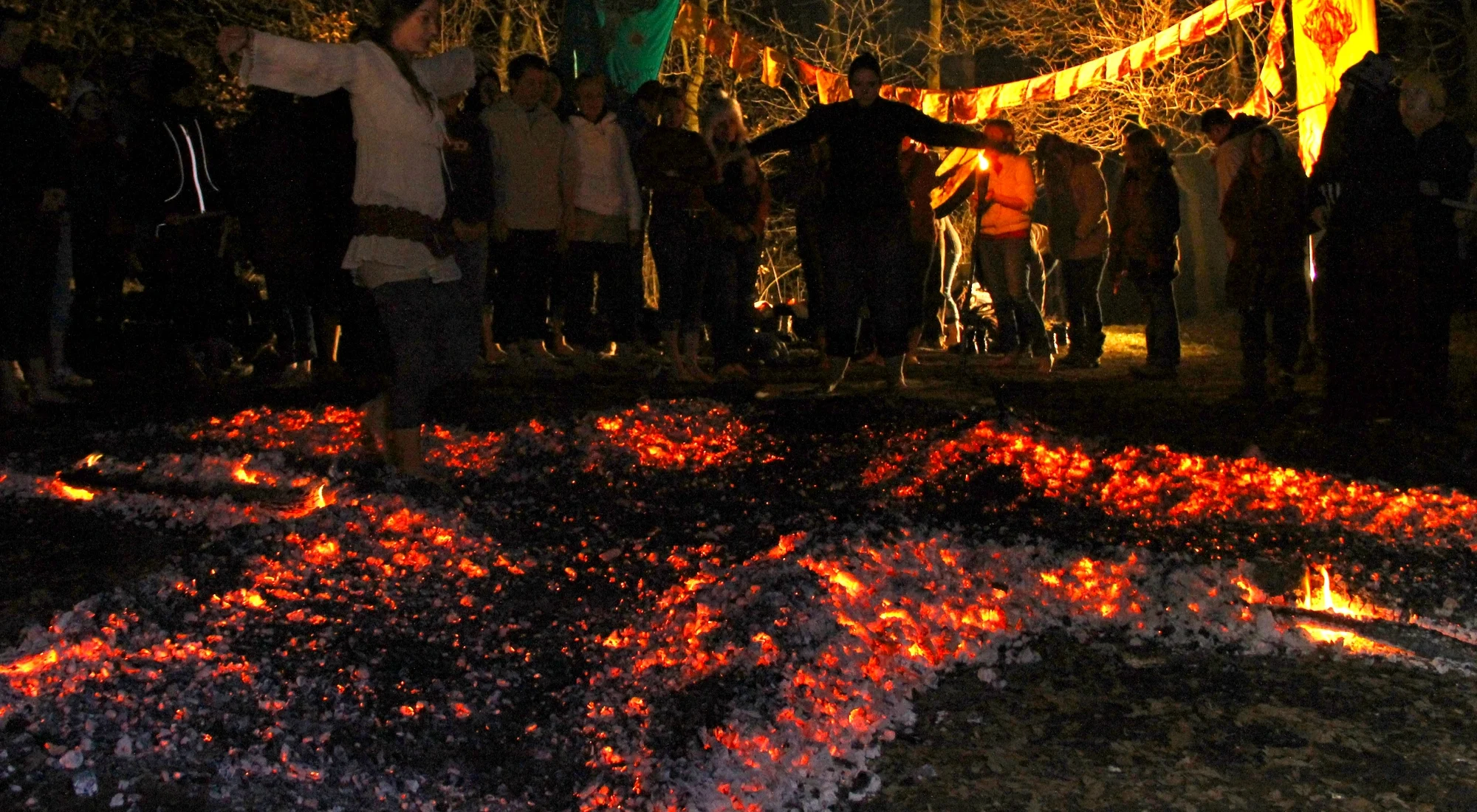 A defining fire form or moment from the 2013 · Spring event