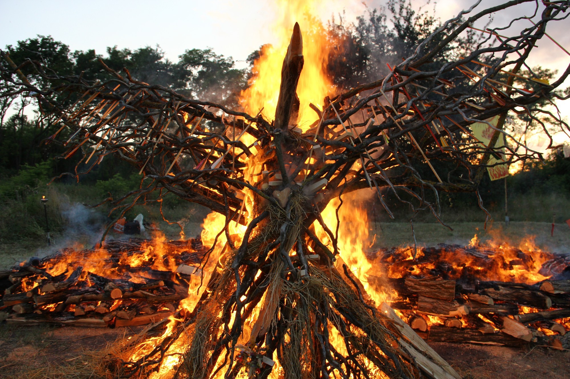 A defining fire form or moment from the 2014 · Summer 1 event