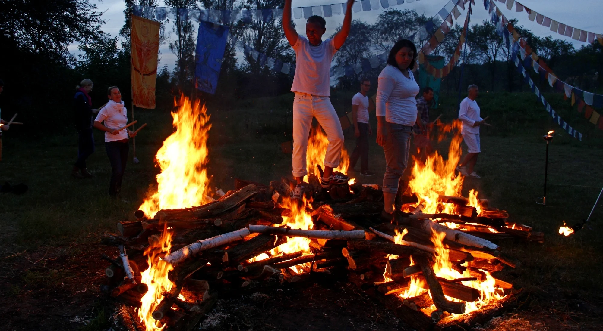 A defining fire form or moment from the 2014 · Autumn 1 event