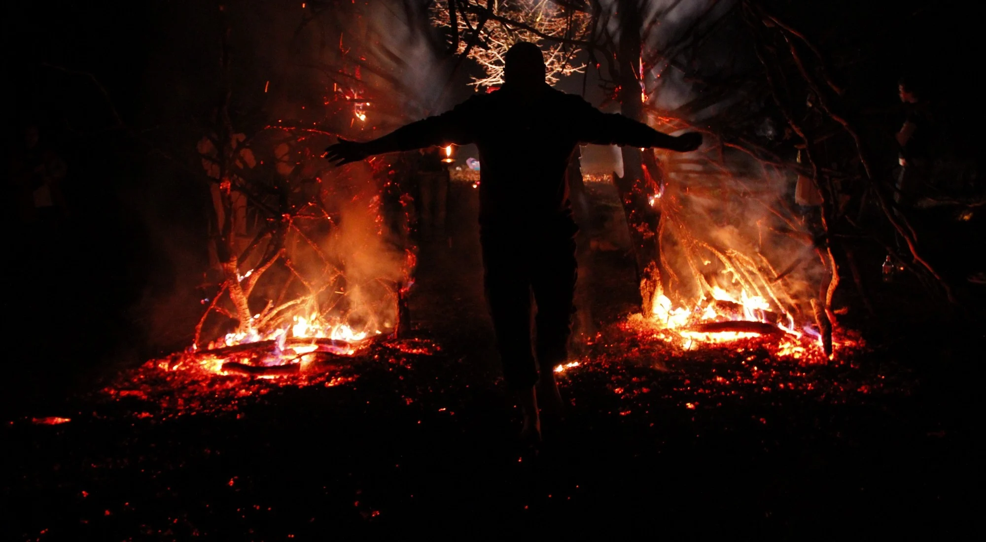 A defining fire form or moment from the 2014 · Winter event