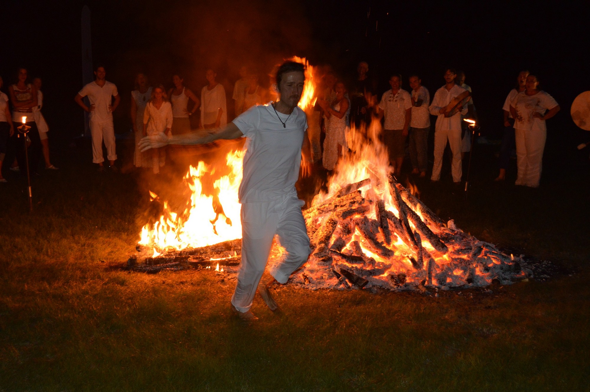 A defining fire form or moment from the 2015 · Autumn event