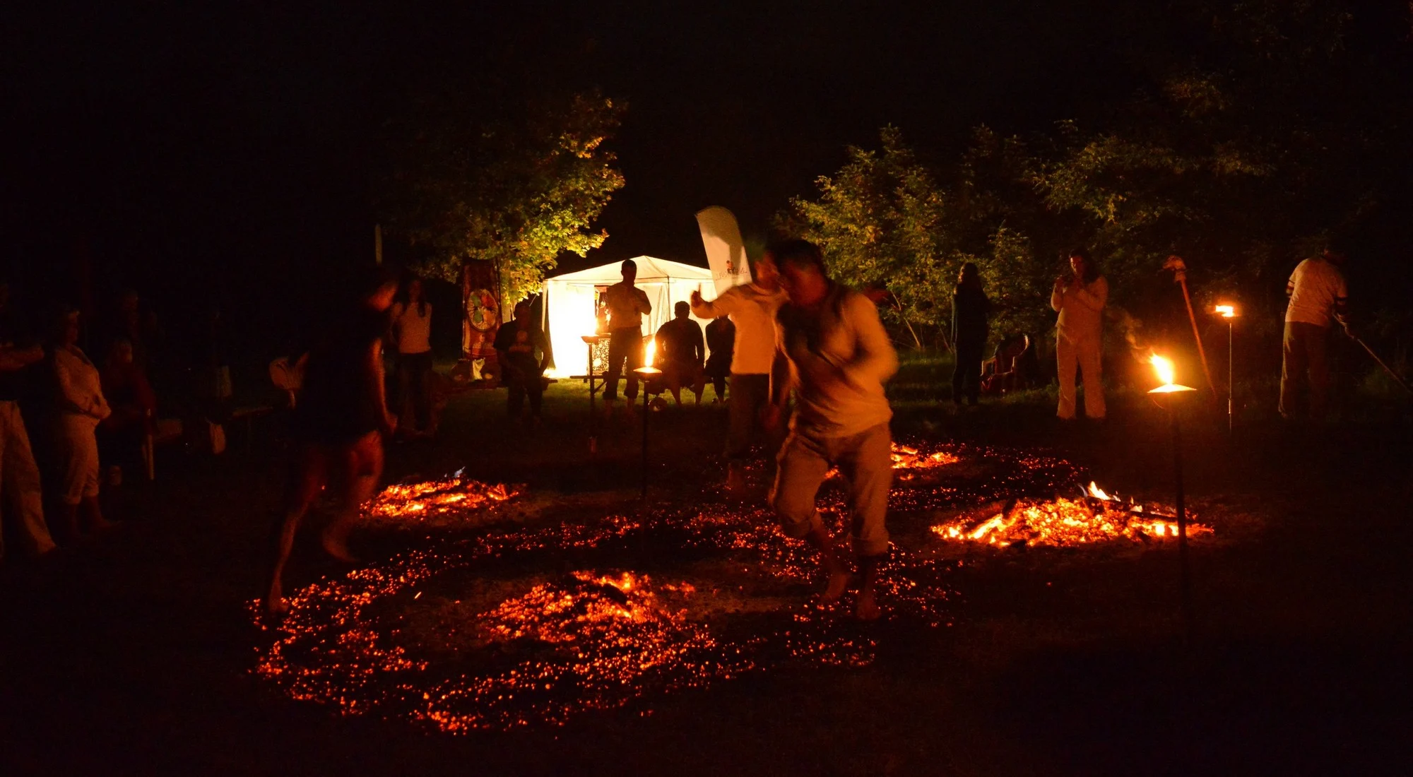 A defining fire form or moment from the 2017 · Autumn event
