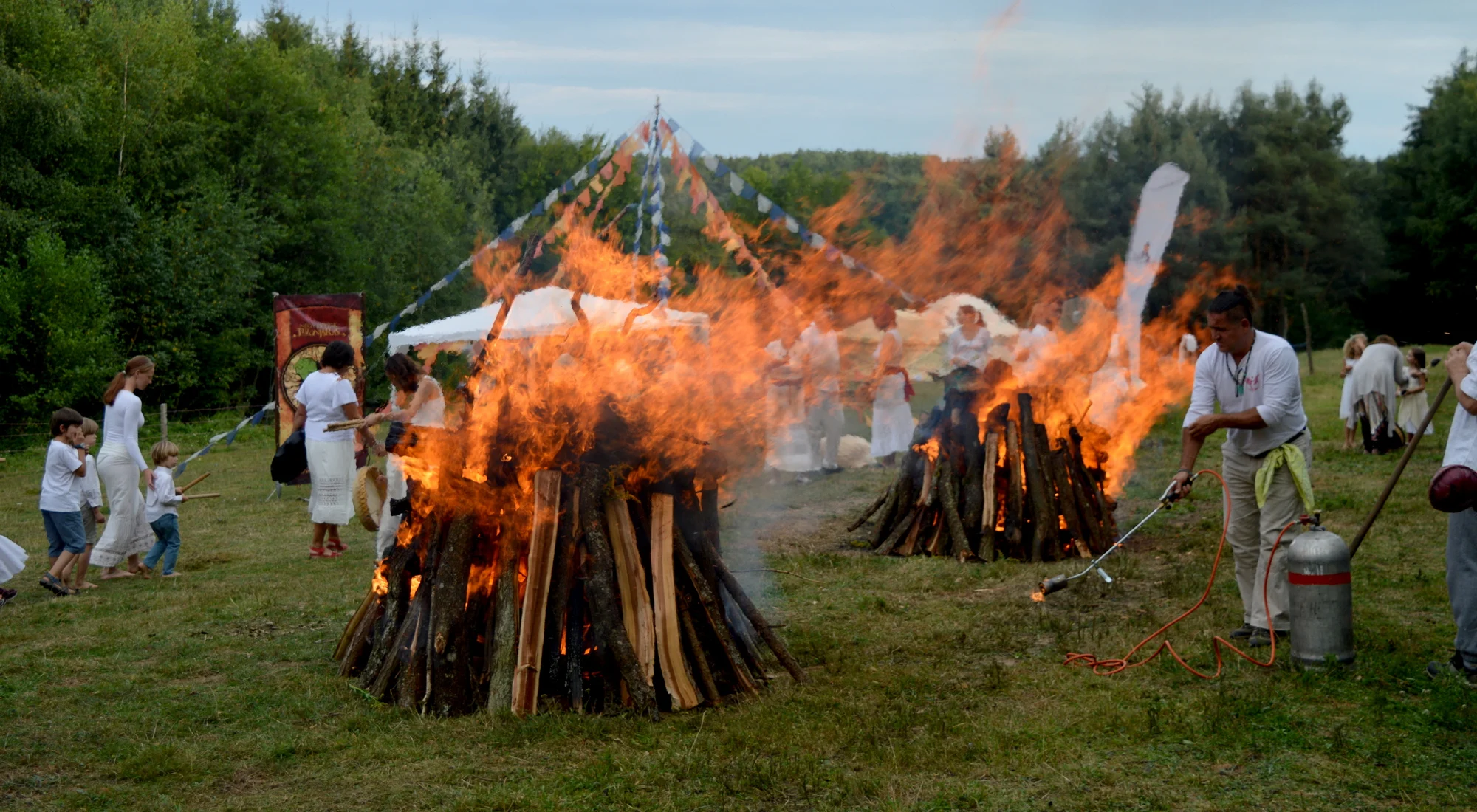 A defining fire form or moment from the 2022 · Summer event