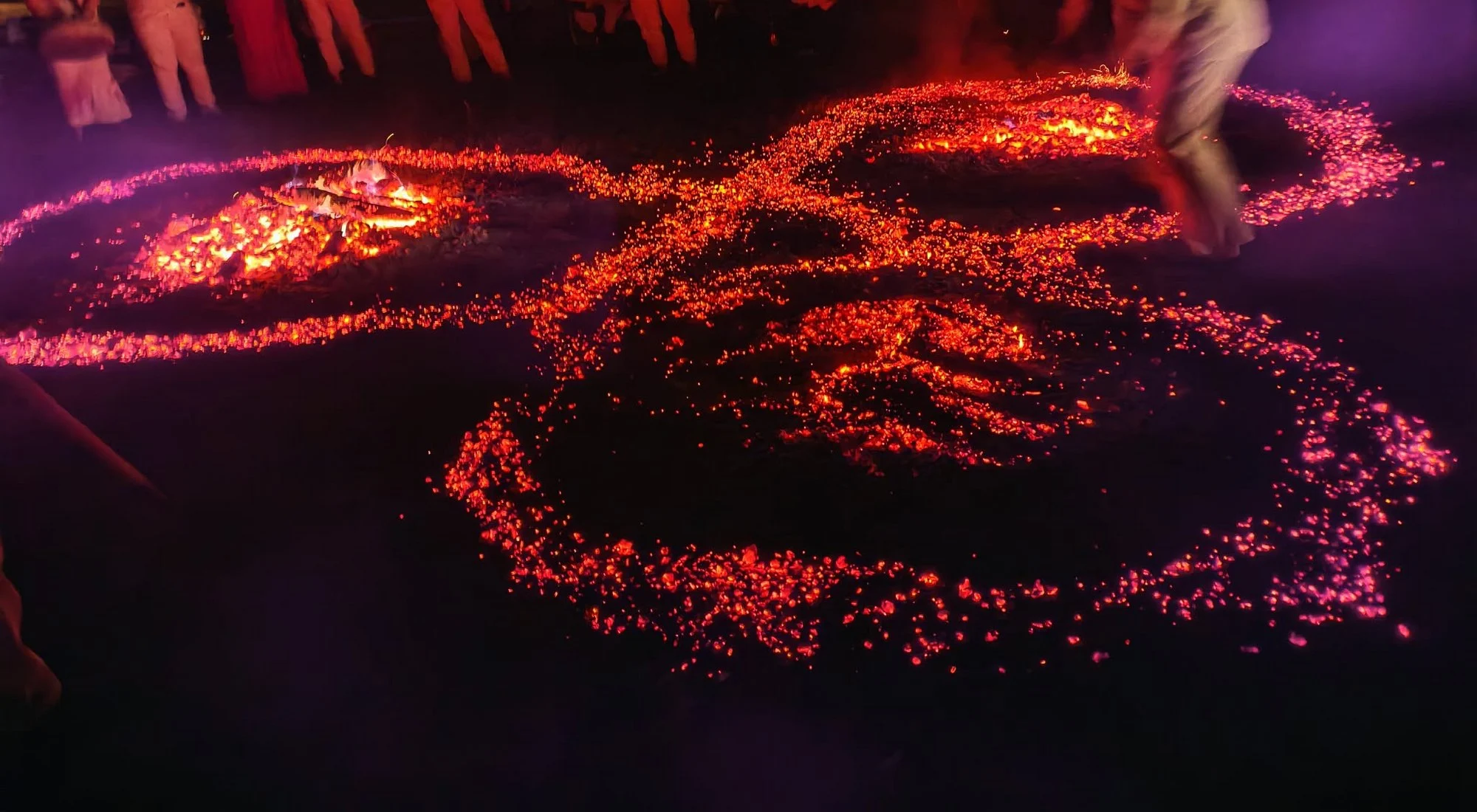 A defining fire form or moment from the 2026 · Spring event