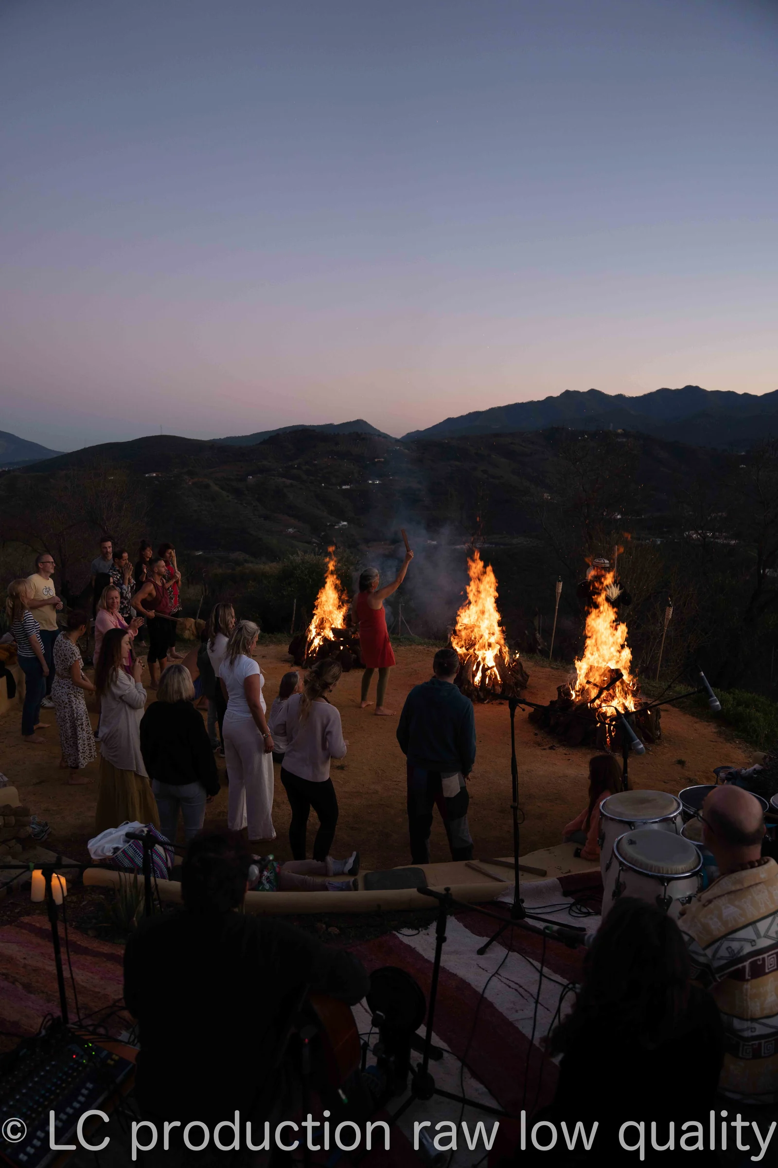 A gathering in the mountains